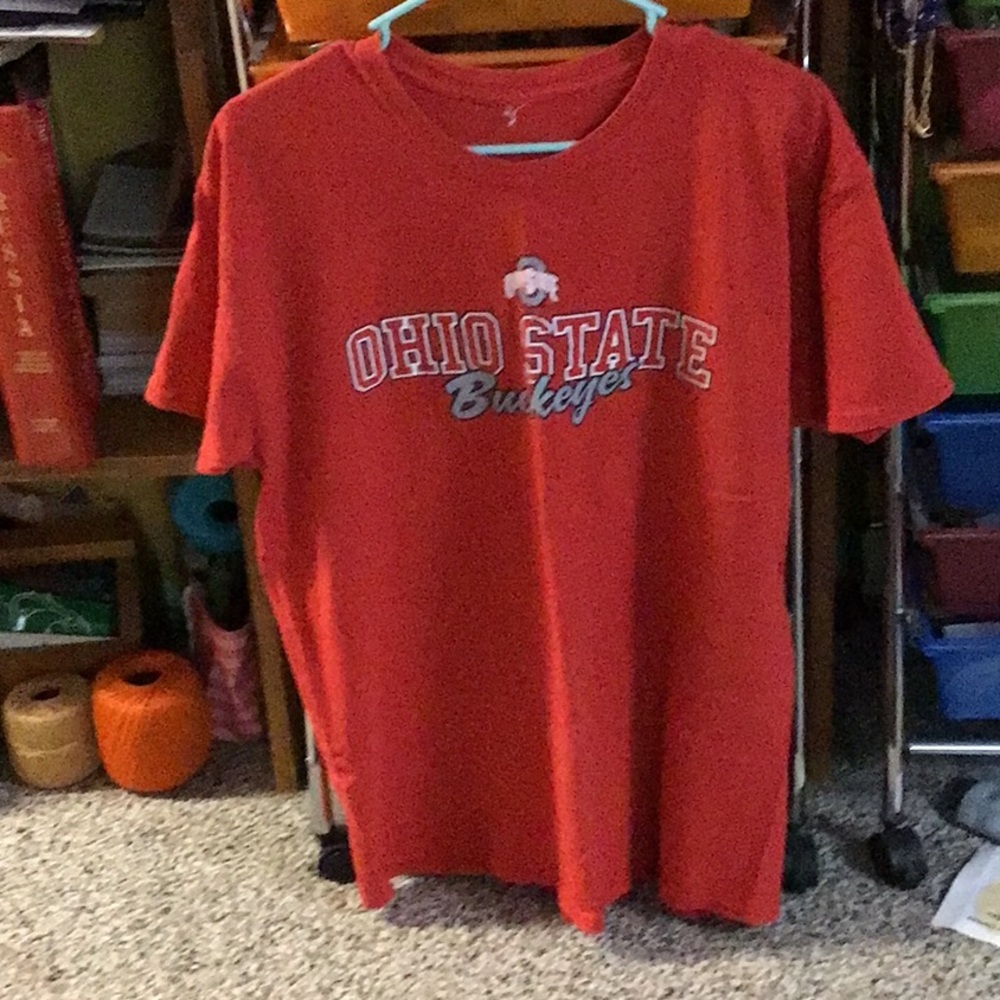 OHIO STATE - BUCKEYES, women’s, tee  (tags removed)